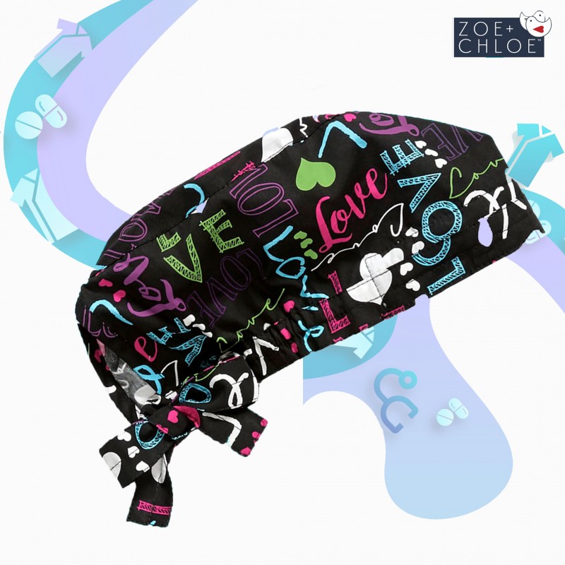 Gorro Z&C LOVE BLACK