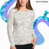 Playera Térmica Dama White Cross (XS)