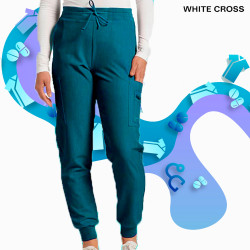 Conjunto Dama White Cross Jogger WP380