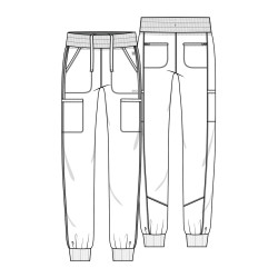 Conjunto Dama Cherokee Infinity Jogger 2624A