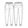Conjunto Dama Med Couture Jogger 7448