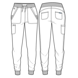 Conjunto Dama Med Couture Jogger 7459